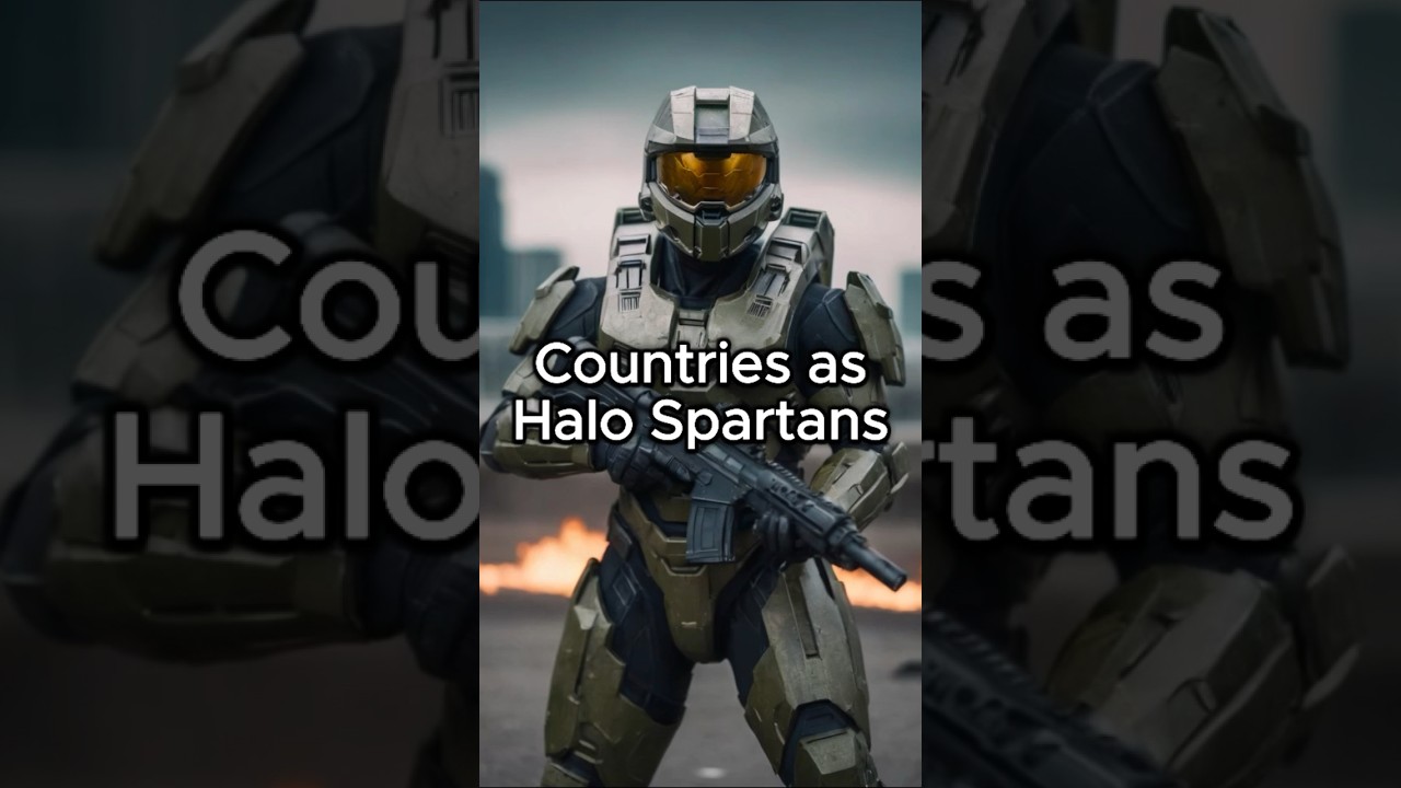 AI Generates Images of Countries as Halo Spartans