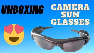 Camera Sunglasses Unboxing | Video Recorder | Click Picture | Audio Recorder