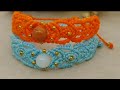 Natural stone macrame bracelet  men women beads bracelet  handmade bracelets