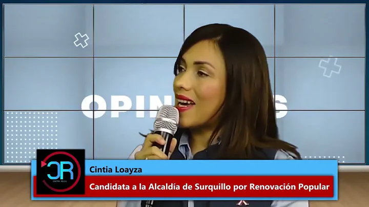 Entrevista a Cintia Loayza - Candidata a la Alcald...