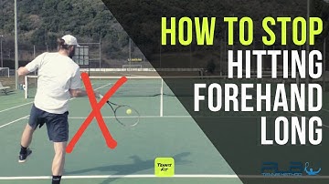 Tennis Forehand: How To Stop Hitting Forehand Long I JM Tennis - Online Tennis Training Programs