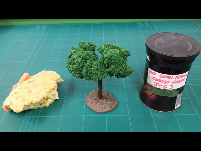 Making Styrofoam Trees  Bookim's Wargaming Site