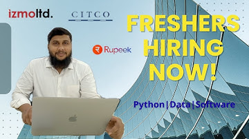 3 IT Jobs for Freshers | Python Developer | Data | Software Engineer | Apply Now (24th Oct 2025)