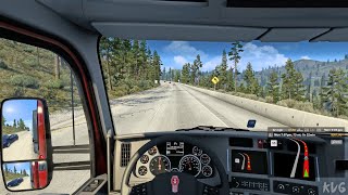 American Truck Simulator - Redding to Truckee - California Gameplay (PC UHD) [4K60FPS] screenshot 1