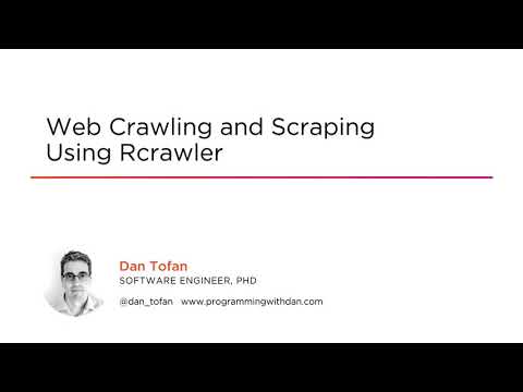 Web Scraping Skills: Web Crawling and Scraping Using Rcrawler Course Preview