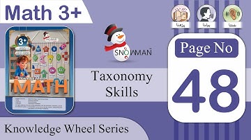 Fun Learning with Taxonomy Skills | Knowledge Wheel Series Math 3+ | Math Playgroup Education