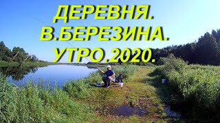 Деревня.Восточная Березина.Утро.Рыбалка на мах.2020