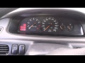 Cold start. Mazda 626. 1993 - 10c