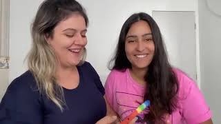 Hot Brazilian lesbian girl tongue kiss | Sloppy kiss | Daily vlogs