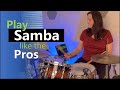 How to play a jazz samba