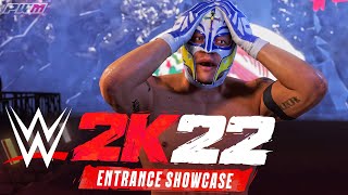 WWE 2K22 - Rey Mysterio 06 Entrance | 4K 