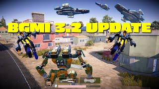 NEW UPDATE 3.2 in BGMI / PUBG MOBILE