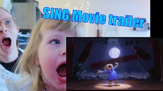 SING MOVIE TRAILER | REACTION