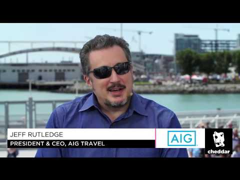 Jeff Rutledge, CEO of AIG Travel - Interview on Cheddar