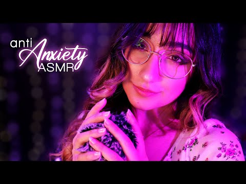 ASMR for when you have Anxiety ❤️‍🩹 (Whispers & Mic Brushing)