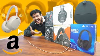 i Bought Cheapest To Expensive Gaming Headphones From Amazon 😳