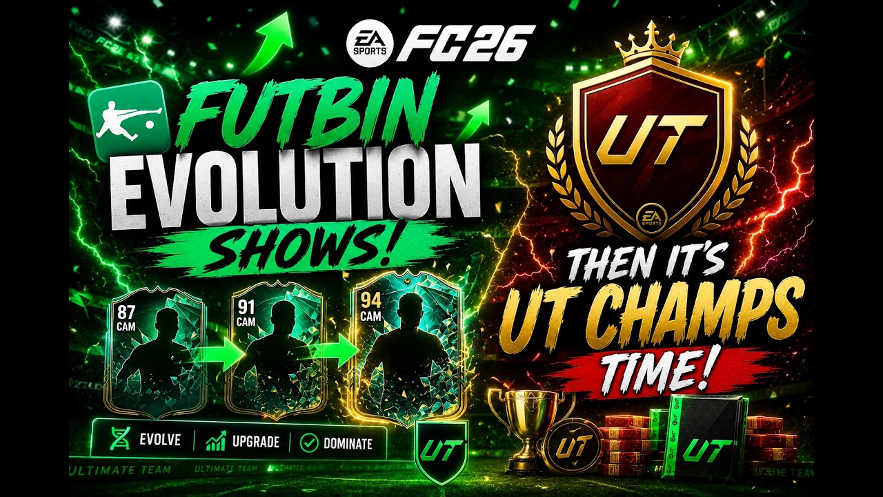 fifa7 utチーム FC 26 Ultimate Team LIVE | FUTBIN Evolutions & UT Champs Grind
