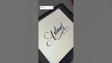 Aslam | Calligraphy Name Request |  #signature #calligraphy #art #artbyjadmerc