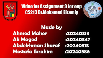 OOP Assignment 3 Game Project Video