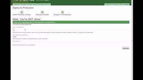 WebEnabled: Deployng project to WebEnabled VPS