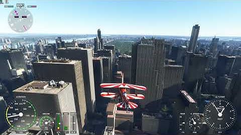 Microsoft flight simulator 2020  - Manhattan - 4K Ultra settings - RTX 4090 - DLSS 3.0