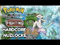 Pokemon black 2 hardcore nuzlocke  fighting type pokemon only no items no overleveling esp