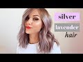 Dyeing my hair Silver Lavender