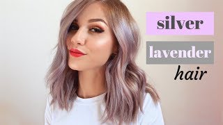 Dyeing my hair Silver Lavender