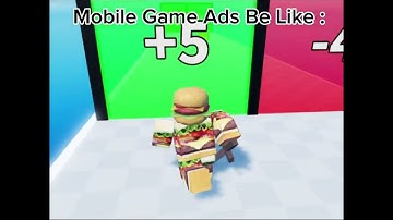 Mobile Game Ads Be Like :