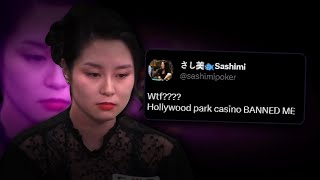 Sashimi Permanently BANNED From Hollywood Park Casino screenshot 2