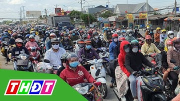 Người dân ùn ùn rời TP.HCM về quê nghỉ lễ | THDT