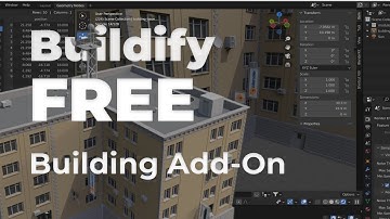 Buildify [FREE] Building Add-On in Blender