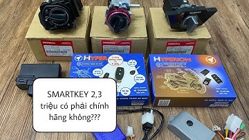 Smartkey giá 2,3 triệu có phải chính hãng Honda không???