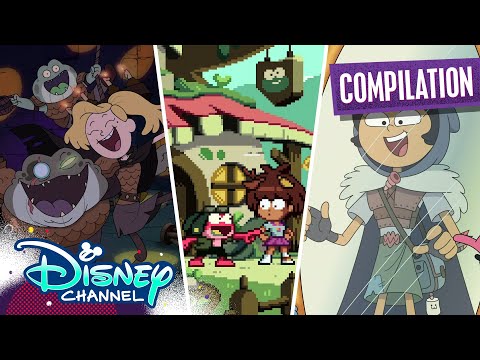 Every Amphibia Theme Song Takeover! | Compilation | @Disney Channel