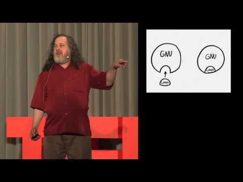 O que é Software Livre, palestra Richard Stallman - Tradução simultânea - Português Brasil