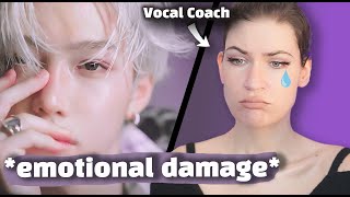 So..I did a blind vocal coach reaction to Felix (of SKZ)  Deep End and I AM EMOTIONAL