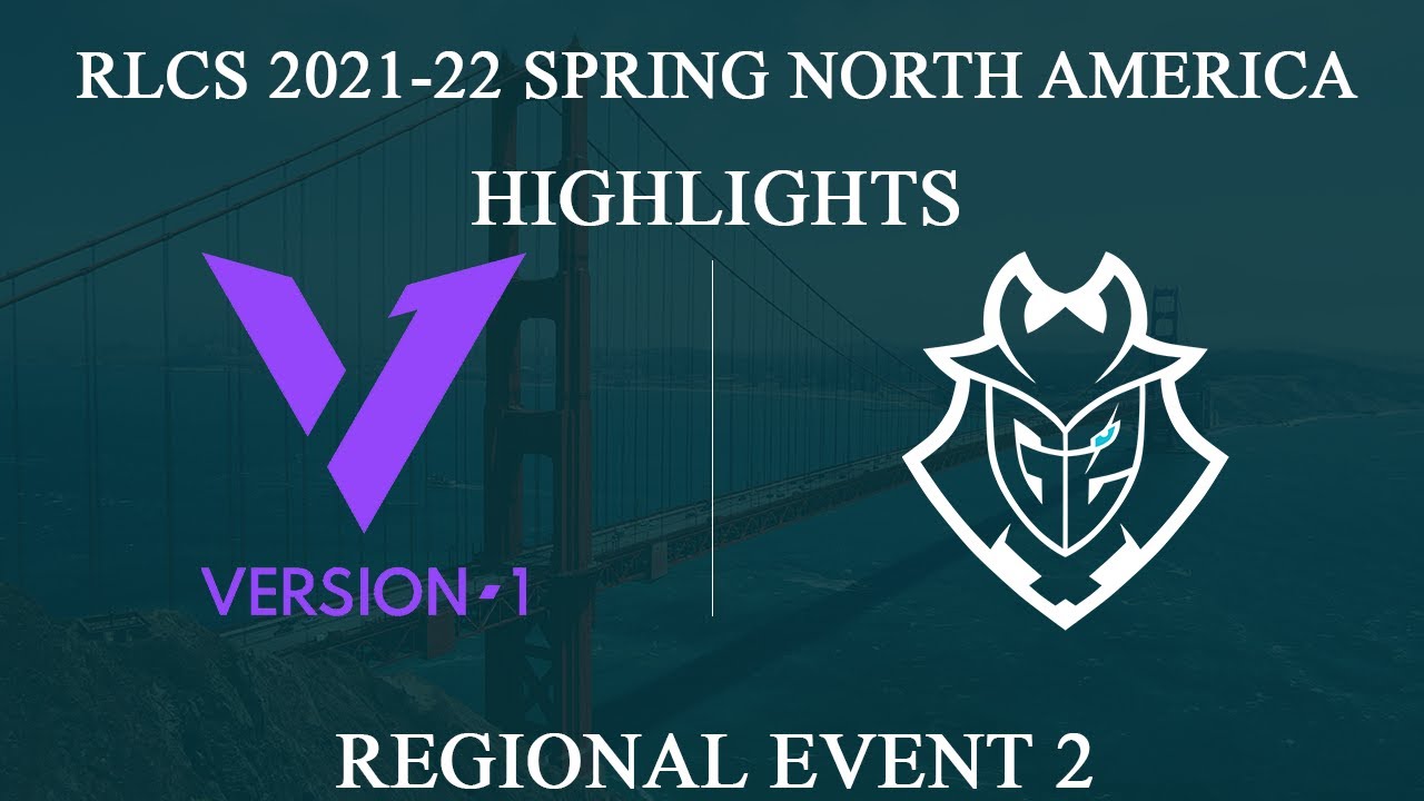 RLCS HIGHLIGHTS] V1 vs G2 | Spring: North America Regional | 15 May 2022 -