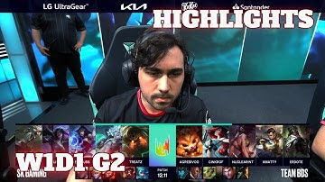 SK vs BDS - Highlights | Week 1 Day 1 S12 LEC Summer 2022 | SK Gaming vs Team BDS W1D1