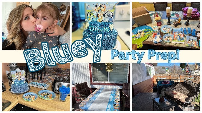 La vida es una fiesta 🎉 Bluey party 💙 #ideas #urutubers 