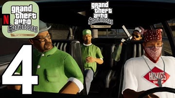 GTA San Andreas Mobile Definitive Edition - NETFLIX Gameplay Walkthrough Part 4 (iOS, Android)