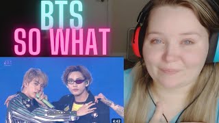 FIRST Reaction to BTS - SO WHAT Live with LYRICS   🥹👏