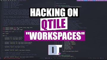 Qtile - Getting Started And Setting Workspaces