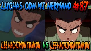 Lee PTS Hachimon Tonkou VS Lee Hachimon Tonkou - Naruto Storm Revolution