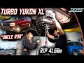 Budget Turbo Yukon XL 4L80 Conversion (Part 1): Blow'd Up 4L60e Removal! + Tips&Tricks To Save Time!