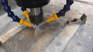 Test machining Titanium 6-alv4 with reubuildt 6040 cnc router