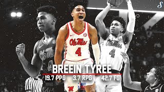 Breein Tyree Ole Miss 2019-20 Season Highlights Montage | 19.7 PPG 3.7 RPG 42.7 FG% #NBADraft