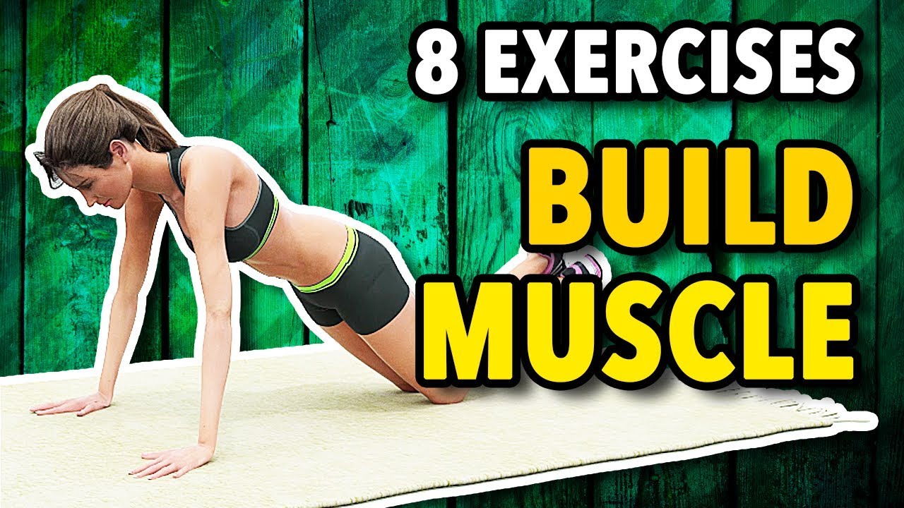 8 Best Exercises To Build Muscle At Home