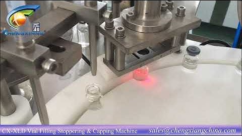 CX-XLD Vial Filling Stoppering & Capping Machine