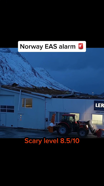 Scariest emergency alarms 🚨