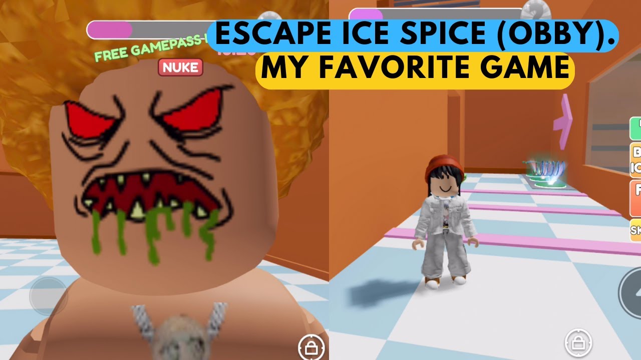 Escape Ice spice obby #roblox #sofiatube #jogos